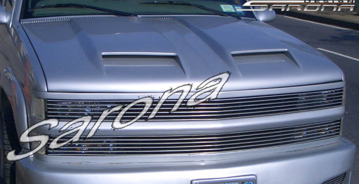 Custom Chevy Tahoe Hood  SUV/SAV/Crossover (1992 - 1999) - $1150.00 (Manufacturer Sarona, Part #CH-002-HD)